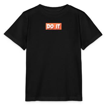 DO IT! Personalisierbar - Stanley/Stella Kinder T-Shirt MINI CREATOR  - Schwarz - Vorne - Mikhail (115cm)