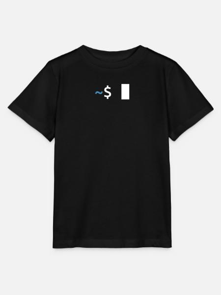 Linux Shell Command - Stanley/Stella Kinder T-Shirt MINI CREATOR  - Schwarz