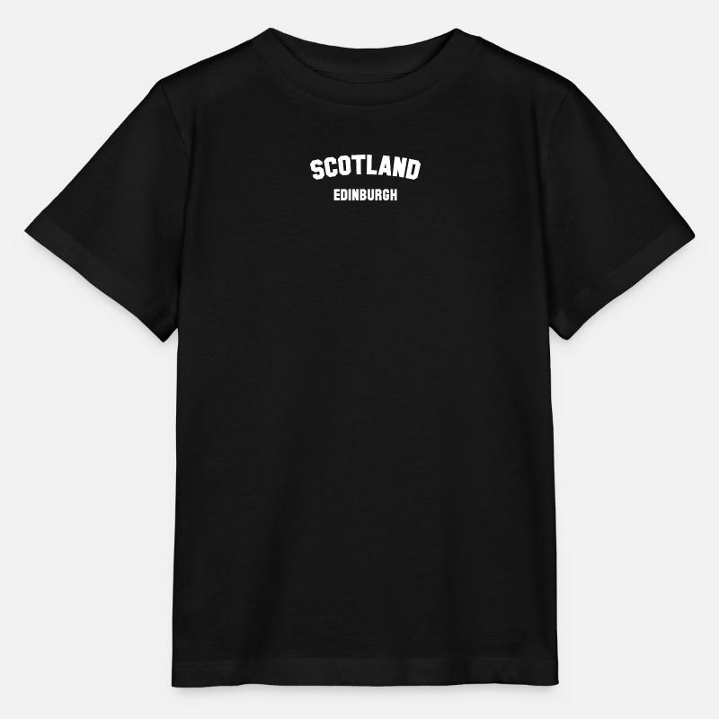 ÉDIMBOURG Ecosse Schottland - T-shirt bio MINI CREATOR Stanley/Stella Enfant - noir
