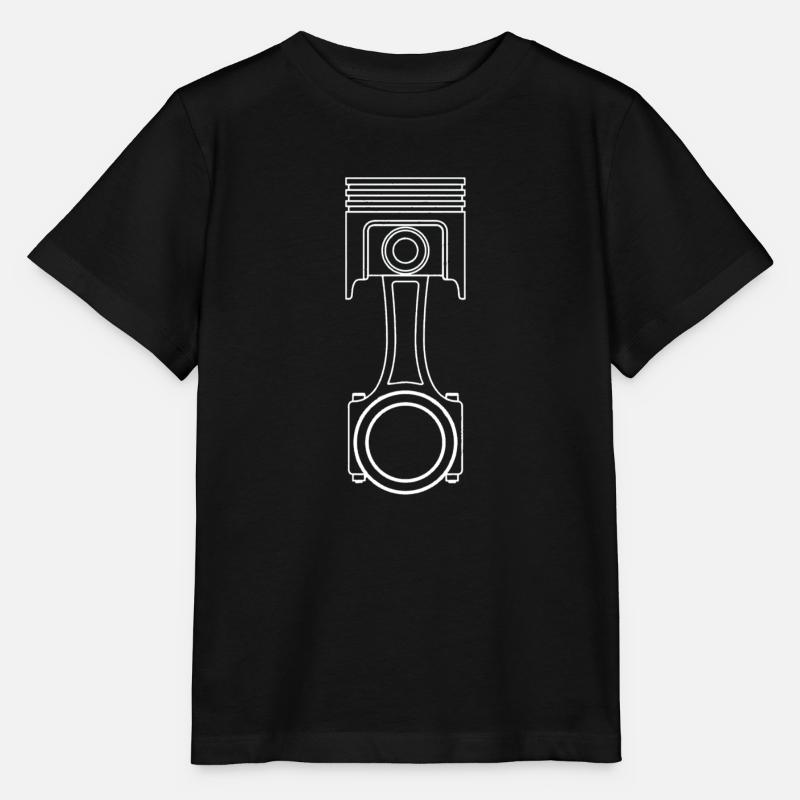 Kolben - Stanley/Stella Kinder T-Shirt MINI CREATOR  - Schwarz
