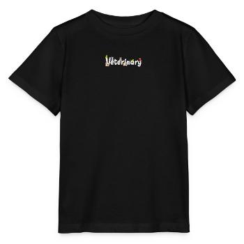 Vétérinaire Vétérinaire - T-shirt bio MINI CREATOR Stanley/Stella Enfant - noir - Devant - Mikhail (115cm)