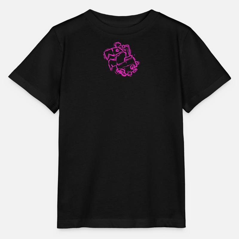 dezp996 8a03dbd6 7be4 42b2 8713 f3f4b772cafb - T-shirt bio MINI CREATOR Stanley/Stella Enfant - noir