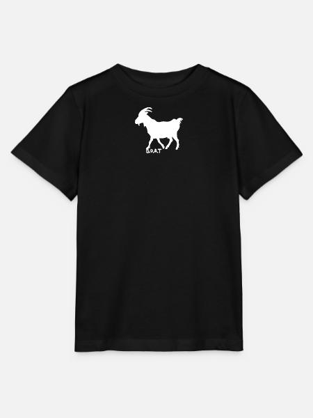 Ziege G.O.A.T. weiß - Stanley/Stella Kinder T-Shirt MINI CREATOR - Schwarz