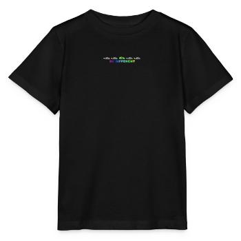 Be different - Stanley/Stella Kinder T-Shirt MINI CREATOR  - Schwarz - Vorne - Mikhail (115cm)