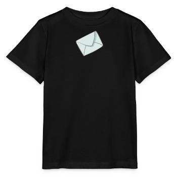 Lettre - T-shirt bio MINI CREATOR Stanley/Stella Enfant - noir - Devant - Mikhail (115cm)