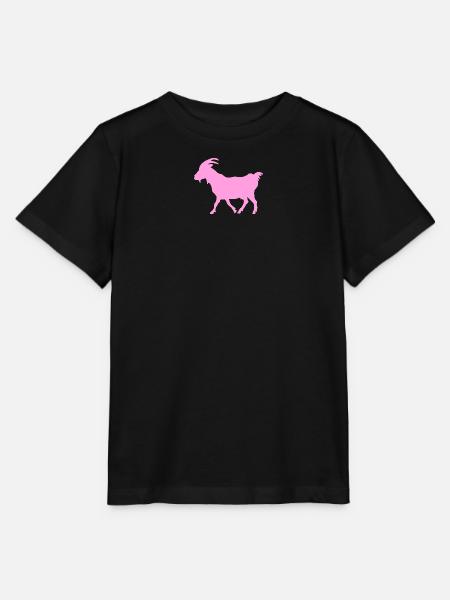 Ziege rosa G.O.A.T. - Stanley/Stella Kinder T-Shirt MINI CREATOR - Schwarz