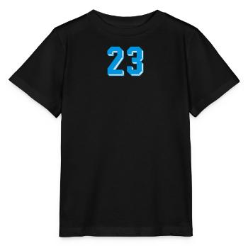 dreiundzwanzig - Stanley/Stella MINI CREATOR Kids’ T-Shirt - black - Front - Mikhail (115cm)