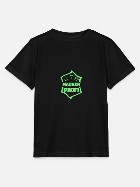 Beruf Maurer - Stanley/Stella Kinder T-Shirt MINI CREATOR  - Schwarz