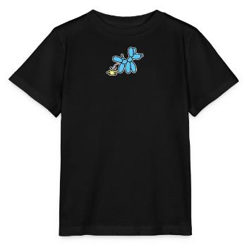 Balloon Artist Funny Balloon Animal Peeing Dog - Stanley/Stella MINI CREATOR Kids’ T-Shirt - black - Front - Mikhail (115cm)