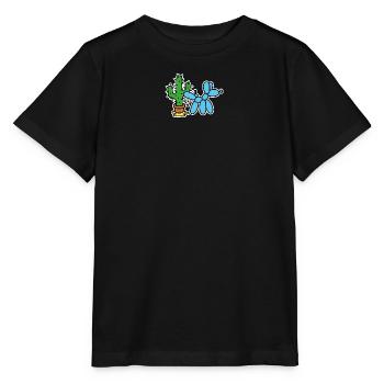 Balloon Artist Funny Balloon Animal Peeing Dog - Stanley/Stella MINI CREATOR Kids’ T-Shirt - black - Front - Mikhail (115cm)