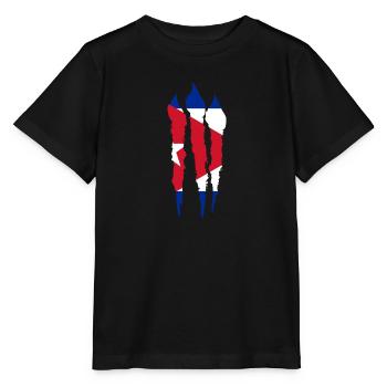 Kuba Flagge Karibik Urlaub Cuba Reise Havanna - Stanley/Stella Kinder T-Shirt MINI CREATOR  - Schwarz - Vorne - Mikhail (115cm)