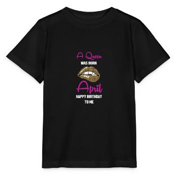 Sternzeichen Widder - Stanley/Stella Kinder T-Shirt MINI CREATOR  - Schwarz - Vorne - Mikhail (115cm)