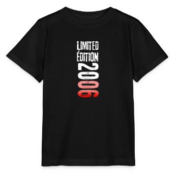 LIMITED EDITION 2006 - T-shirt bio MINI CREATOR Stanley/Stella Enfant - noir - Devant - Mikhail (115cm)