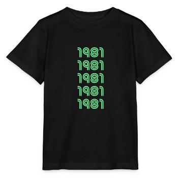 Style 1981 - Stanley/Stella Kinder T-Shirt MINI CREATOR  - Schwarz - Vorne - Mikhail (115cm)