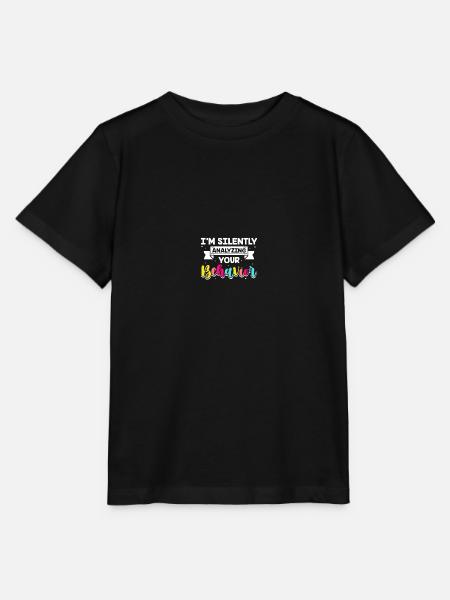 Psychologie Schulpsychologe - Stanley/Stella Kinder T-Shirt MINI CREATOR  - Schwarz
