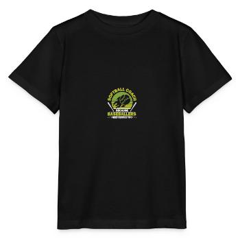 Softball-Trainerin - Stanley/Stella Kinder T-Shirt MINI CREATOR  - Schwarz - Vorne - Mikhail (115cm)