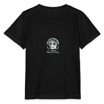 Hog Hunter Pig Hunt - Stanley/Stella MINI CREATOR Kids’ T-Shirt - black - Front - Mikhail (115cm)