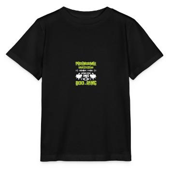 Paranormal Investigator Ghostbusters - Stanley/Stella MINI CREATOR Kids’ T-Shirt - black - Front - Mikhail (115cm)