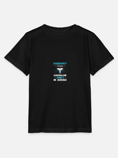 ER Krankenschwester Notfall Krankenschwester - Stanley/Stella Kinder T-Shirt MINI CREATOR - Schwarz