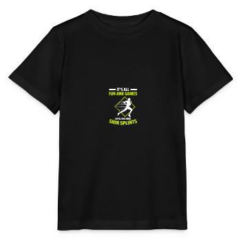 Cross-country skiers Cross-country skiing - Stanley/Stella MINI CREATOR Kids’ T-Shirt - black - Front - Mikhail (115cm)
