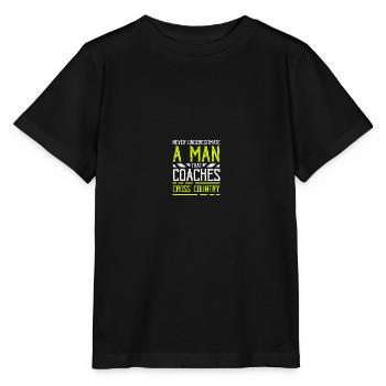 Cross Country Trainer - Stanley/Stella Kinder T-Shirt MINI CREATOR  - Schwarz - Vorne - Mikhail (115cm)