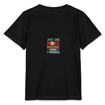 Baseball Card Collector Baseball Card - T-shirt bio MINI CREATOR Stanley/Stella Enfant - noir - Devant - Mikhail (115cm)