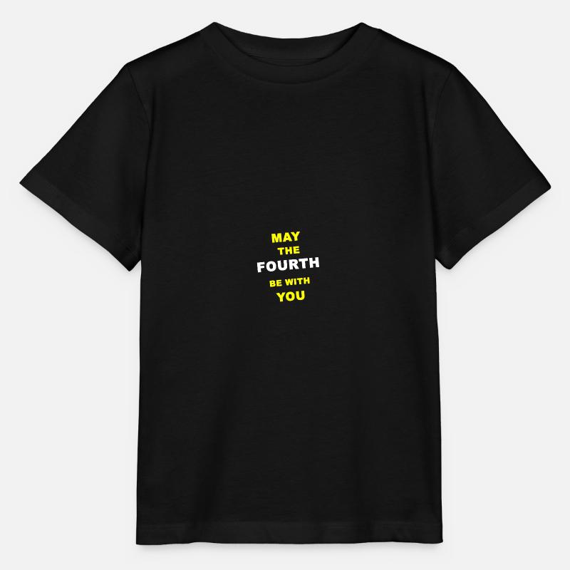 may the fourth be with you - T-shirt bio MINI CREATOR Stanley/Stella Enfant - noir