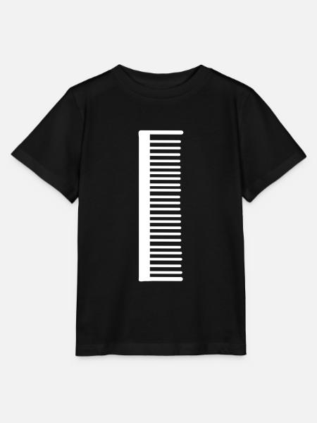 Friseur Schere Scheren Haare Frisör Kamm Frisöse - Stanley/Stella Kinder T-Shirt MINI CREATOR - Schwarz