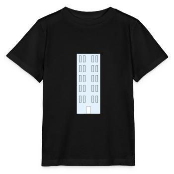 Hochhaus Stadt Haus - Stanley/Stella Kinder T-Shirt MINI CREATOR  - Schwarz - Vorne - Mikhail (115cm)