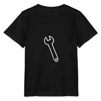 Wrench - Stanley/Stella MINI CREATOR Kids’ T-Shirt - black - Front - Mikhail (115cm)
