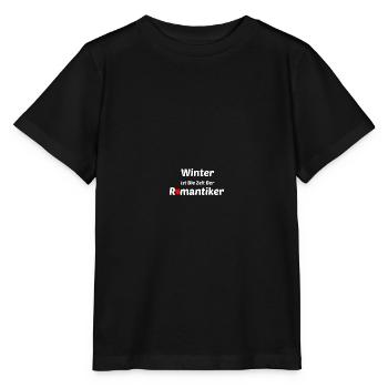 Winter Romantiker Romantisch - Stanley/Stella Kinder T-Shirt MINI CREATOR  - Schwarz - Vorne - Mikhail (115cm)