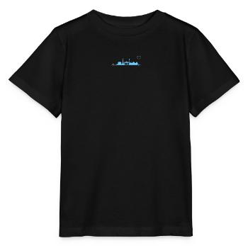 Berlin Heartbeat EKG Spree capital - T-shirt bio MINI CREATOR Stanley/Stella Enfant - noir - Devant - Mikhail (115cm)