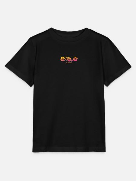 Australien Hibiskus Souvenir Urlaub - Stanley/Stella Kinder T-Shirt MINI CREATOR - Schwarz