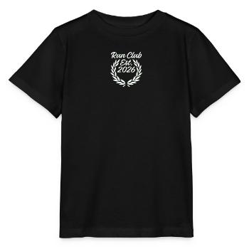Retro Run Club 2026 T-Shirt - Stanley/Stella Kinder T-Shirt MINI CREATOR  - Schwarz - Vorne - Mikhail (115cm)