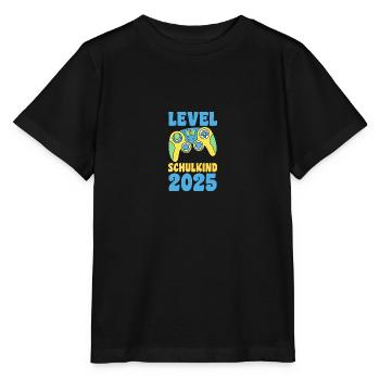 Kita Farewell First Grade School Enrollment 2025 - Stanley/Stella MINI CREATOR Kids’ T-Shirt - black - Front - Mikhail (115cm)