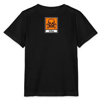 Giftig - Stanley/Stella Kinder T-Shirt MINI CREATOR  - Schwarz - Vorne - Mikhail (115cm)