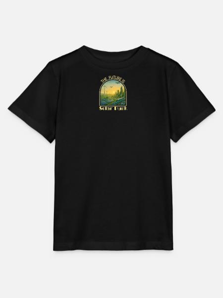 Solar-Punk-Stadt - Stanley/Stella Kinder T-Shirt MINI CREATOR  - Schwarz