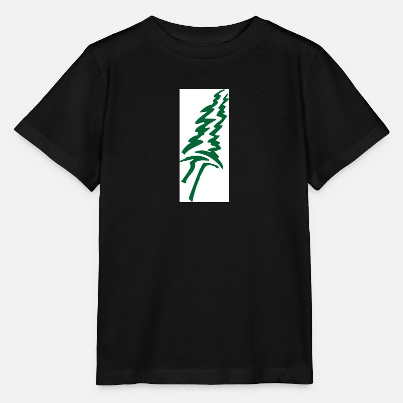 Tannenbaum - Stanley/Stella Kinder T-Shirt MINI CREATOR  - Schwarz