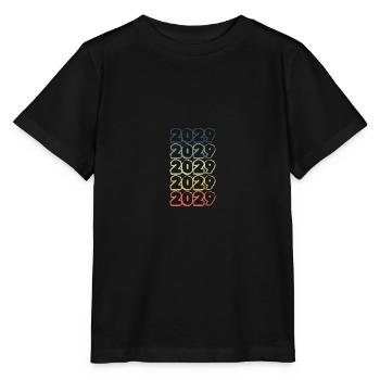 Geburtsjahr 2029 - Stanley/Stella Kinder T-Shirt MINI CREATOR  - Schwarz - Vorne - Mikhail (115cm)