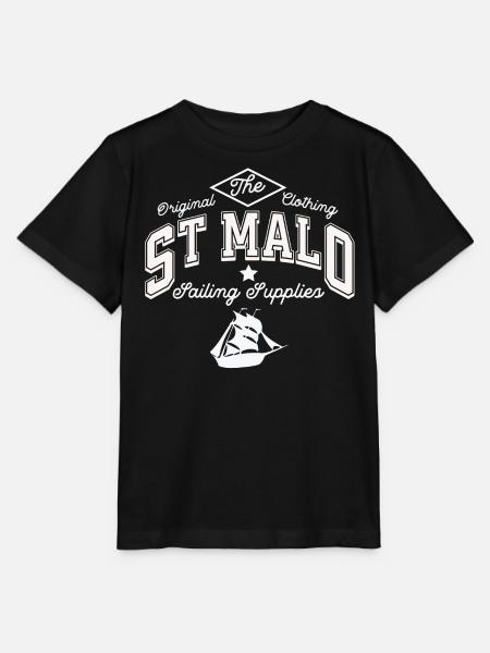 St Malo sailing supplies - T-shirt bio MINI CREATOR Stanley/Stella Enfant - noir