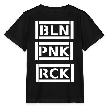 Punkrock Berlin - Stanley/Stella Kinder T-Shirt MINI CREATOR  - Schwarz - Vorne - Mikhail (115cm)