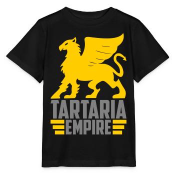 Tartaria Empire | Colors changeable - Stanley/Stella MINI CREATOR Kids’ T-Shirt - black - Front - Mikhail (115cm)