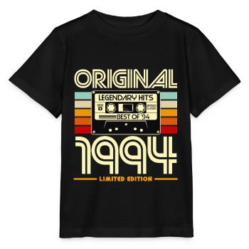 Original 1994 Hits Légendaires - T-shirt bio MINI CREATOR Stanley/Stella Enfant - noir - Devant - Mikhail (115cm)