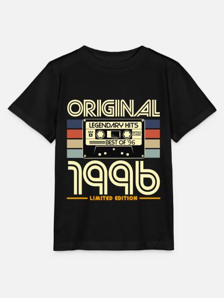 Original 1996 - Stanley/Stella Kinder T-Shirt MINI CREATOR  - Schwarz