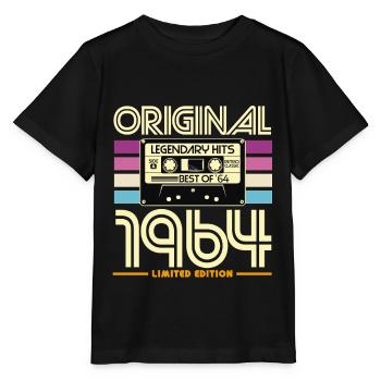 Original 1964 Hits Vintage Limited - T-shirt bio MINI CREATOR Stanley/Stella Enfant - noir - Devant - Mikhail (115cm)