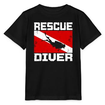 Dive Master Rescue Diver Scuba Diving Instructor - Stanley/Stella MINI CREATOR Kids’ T-Shirt - black - Front - Mikhail (115cm)