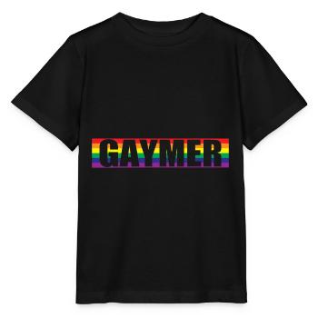 Gaymer - Stanley/Stella Kinder T-Shirt MINI CREATOR  - Schwarz - Vorne - Mikhail (115cm)
