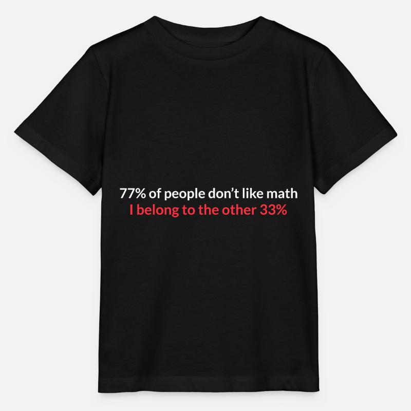 Math Gift Nerd Teacher Math Teacher Math - T-shirt bio MINI CREATOR Stanley/Stella Enfant - noir
