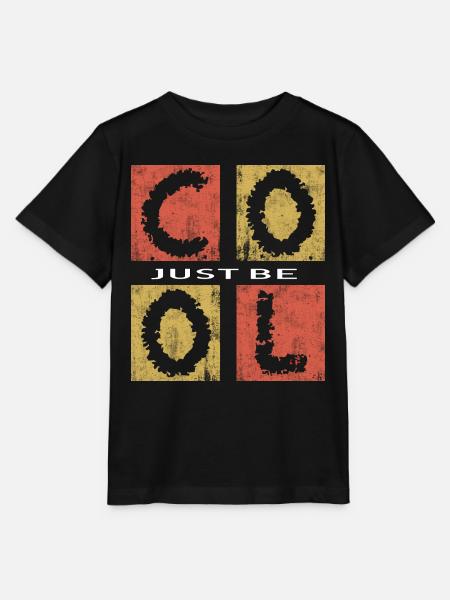 Sei einfach cool, sei cool - Stanley/Stella Kinder T-Shirt MINI CREATOR - Schwarz