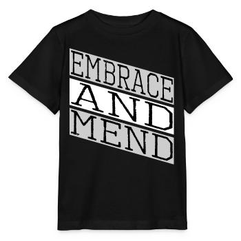 supportive relationships, emotional support - Stanley/Stella MINI CREATOR Kids’ T-Shirt - black - Front - Mikhail (115cm)